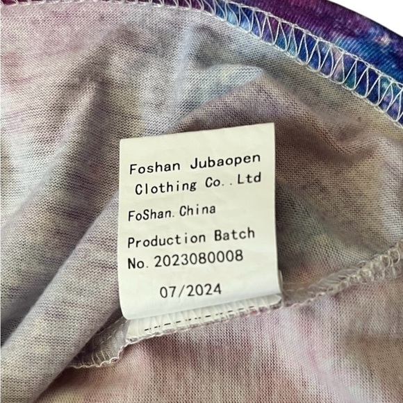 Girls Colorful Unicorn Galaxy Dress 18-24 Mo(90)3-D print casual princess summer - Picture 6 of 8